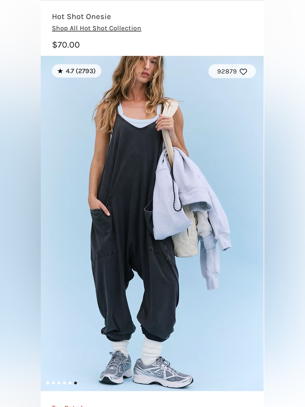 NWT Free People Hot Shot Onesie